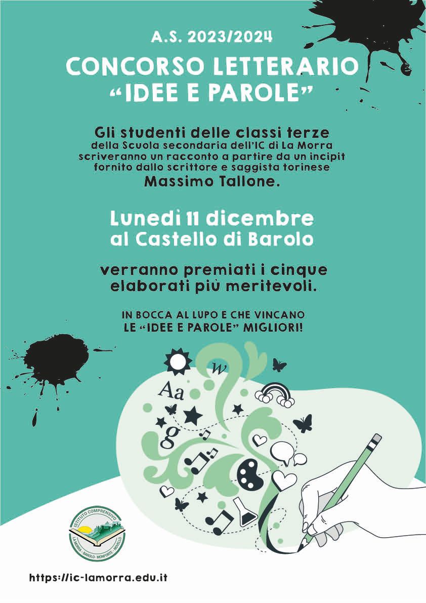 Concorso letterario"Idee e parole"